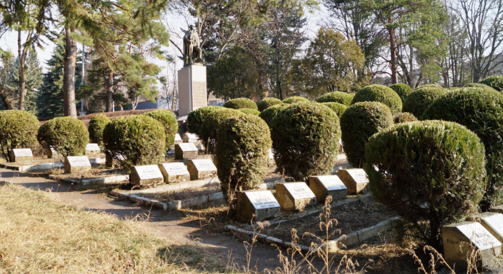г. Кисловодск. Мемориальный комплекс «Солдаты Родины», размещенный на воинском кладбище, где похоронено 1314 воинов.