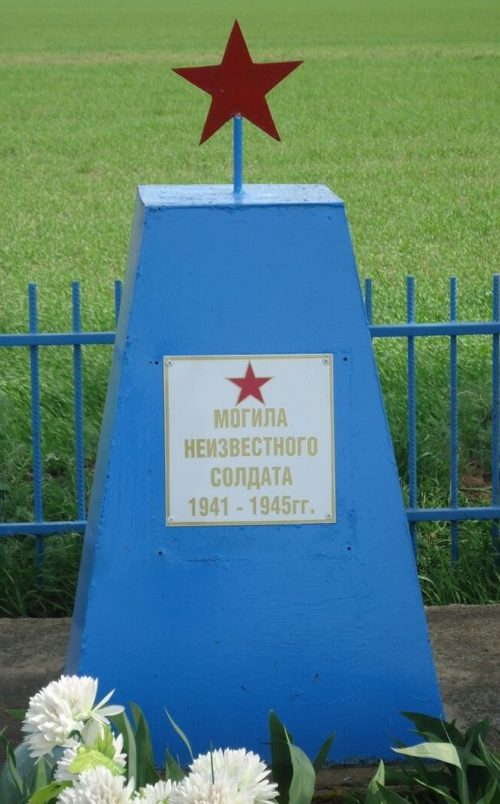 с. Покровское Красногвардейского р-на. Могила неизвестного офицера, погибшего в 1942 году.