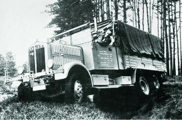 Грузовик «Bussing-NAG 3-GL6». 1941 г. 
