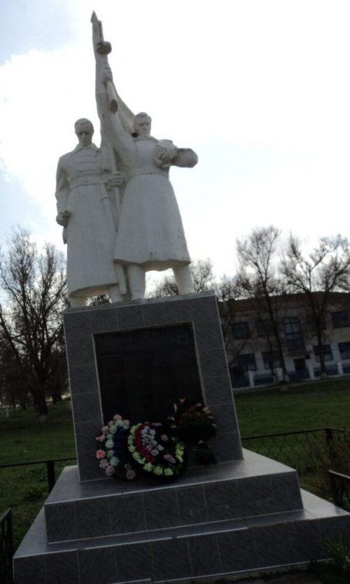 с. Куликовы Копани Туркменского р-на. Памятник воинам-землякам, погибшим в годы войны.