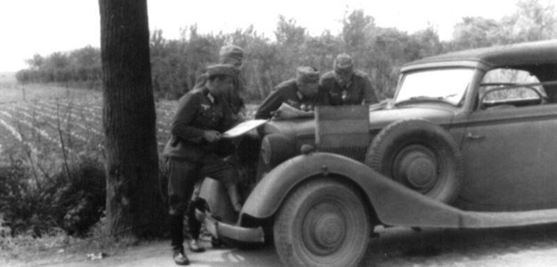 Штабной автомобиль «Wanderer W-50». 1941 г. 