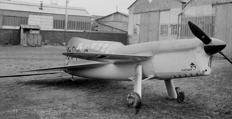 Экспериментальный истребитель с тандемным крылом Пайен Pa-22. 1942 г. 