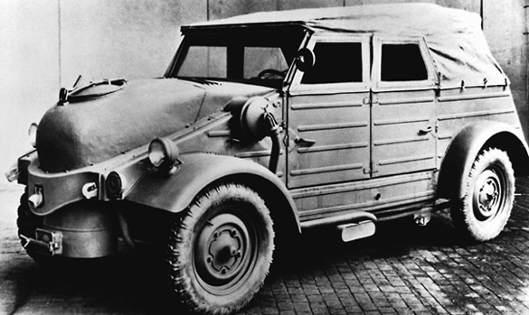 Автомобиль «Volkswagen Type-82 Wood Gas Generator». 1944 г. 