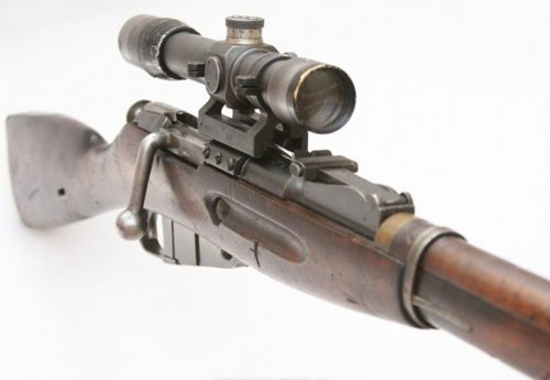 Снайперская винтовка СВМ-91/30 с прицелом ПЕ.