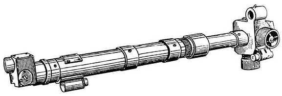 Рисунок телескопического прицела ТМФ.