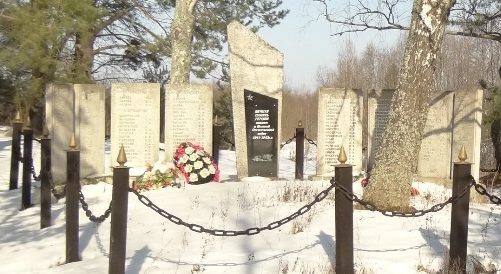 д. Прудины Великолукского р-на. Братская могила 129 советских воинов, погибших в 1943 г.