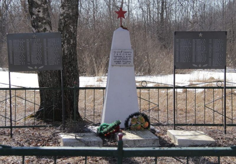 д. Барашки Островского р-на. Братская могила воинов Советской Армии, погибших в 1944 г.