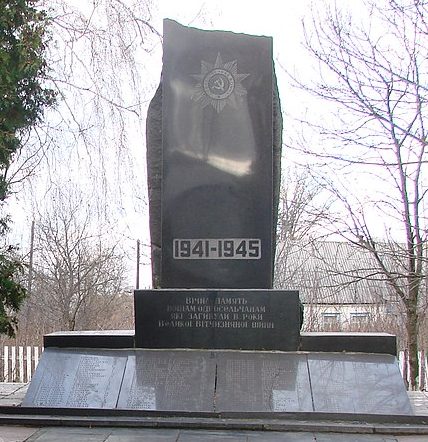 с. Селец Житомирского р-на. Братская могила советских воинов. 