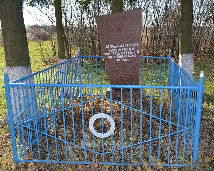 с. Дружбовка Коростенского р-на. Братская могила советских воинов. 
