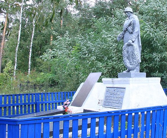 с. Ястребная Брусиловского р-на. Памятник, установленный на братской могиле, в которой похоронено 202 советских воинов и памятный знак воинам-односельчанам. 