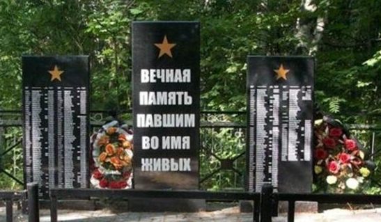 д. Усово Невельского р-на. Братская могила советских воинов.