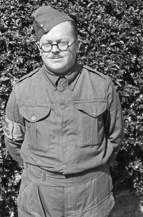 Член отряда ополчения Монтгомеришира в 1941 году.