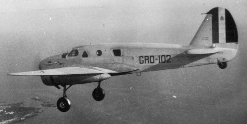 Самолет-разведчик Caproni Ca.310 Libecio. 1939 г.