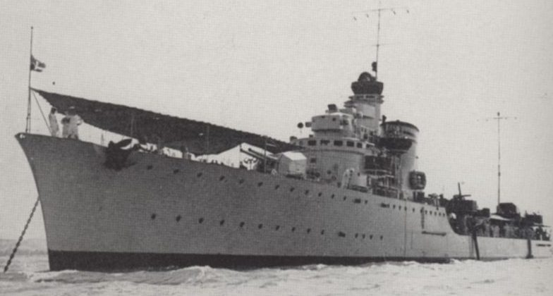 Эсминец «Scirocco» класса Maestrale. 1940 г. 