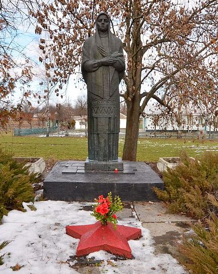 с. Недашки Малинского р-на. Памятник, установленный на братской могиле, в которой похоронено 44 советских воинов и памятник воинам-односельчанам. 