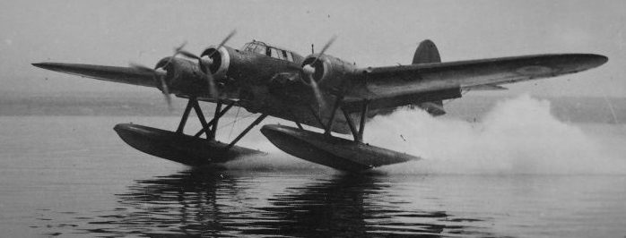 Итальянский гидросамолет Cant Z 506 «Airone». 1940 г.
