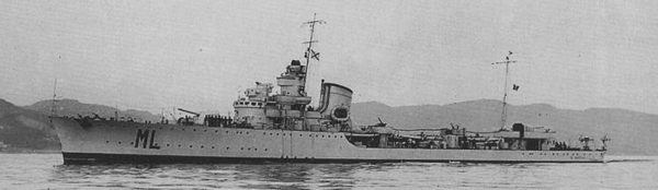 Эсминец «Maestrale» 1941 г.