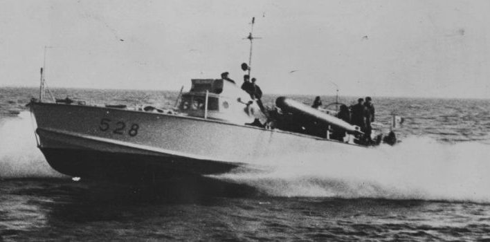Торпедный катер MAS-528 на Ладожском озере. Июнь 1942 г. 