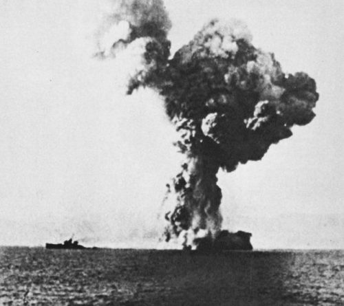 Взрыв эсминца «Винченцо Джоберти». 9 августа 1943 г.