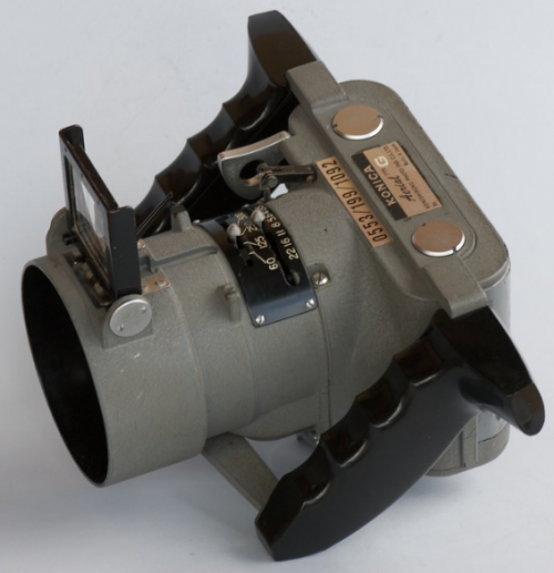 Авиационная ручная фотокамера Konica Type G с объективом Hexanon 135mm f/3.5.