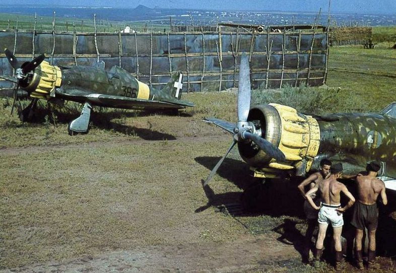 Истребители Macchi MC.200 «Saetta». Август 1942 г. 