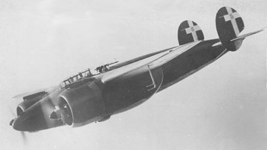Штурмовик Breda Ba.88 Lince. 1942 г. 