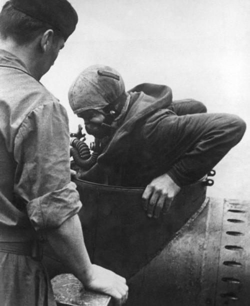 Человекоуправляемая торпеда «Чериот» Mk I. Январь 1943 г.