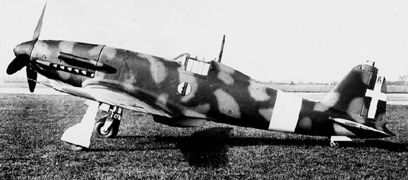Истребитель Fiat G.55 Centaur. 1945 г.