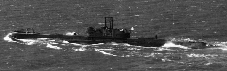 Британская подводная лодка «Отуэй». Январь 1945 г. 