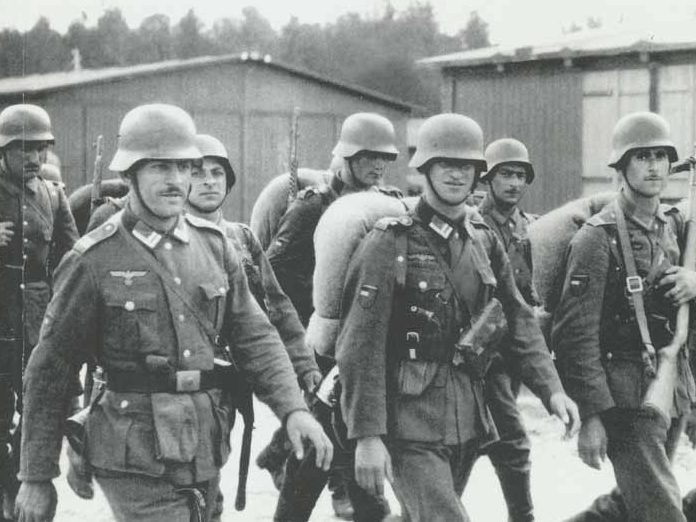 Грузинские солдаты на службе в Вермахте. 