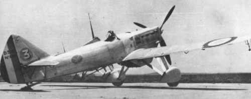 Истребитель Dewoitine D.510. 1939 г.