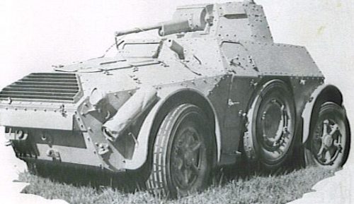 Средний бронеавтомобиль Autoblinda AB 41. 1941 г.