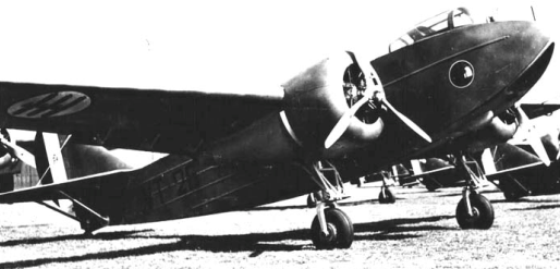 Бомбардировщик SM.85. 1940 г.