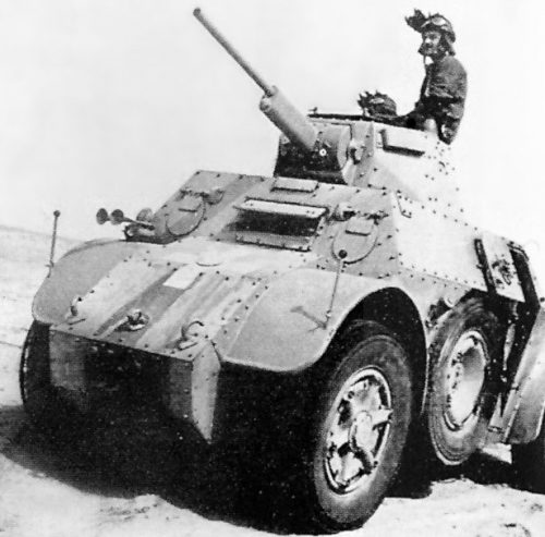Средний бронеавтомобиль Autoblinda AB-41. 1942 г.