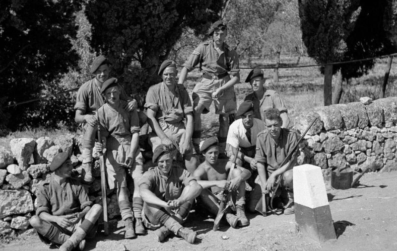 Коммандос перед вторжением на Сицилию. 1943 г.