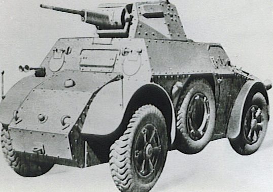 Средний бронеавтомобиль Autoblinda AB-41. 1942 г. 