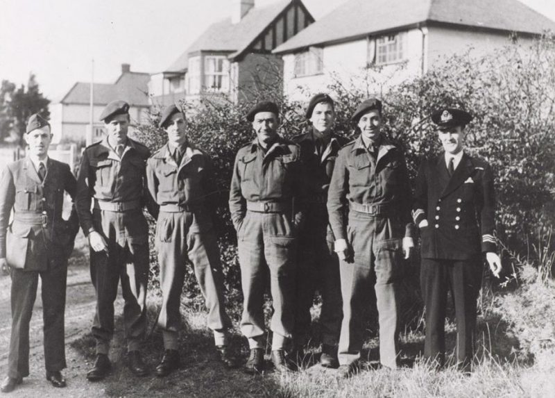 Члены специального подразделения коммандос №2 в Хиллхеде, Хэмпшир. 1943 г.