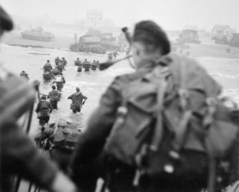 Высадка коммандос в Нормандии. 6 июня 1944 г. 
