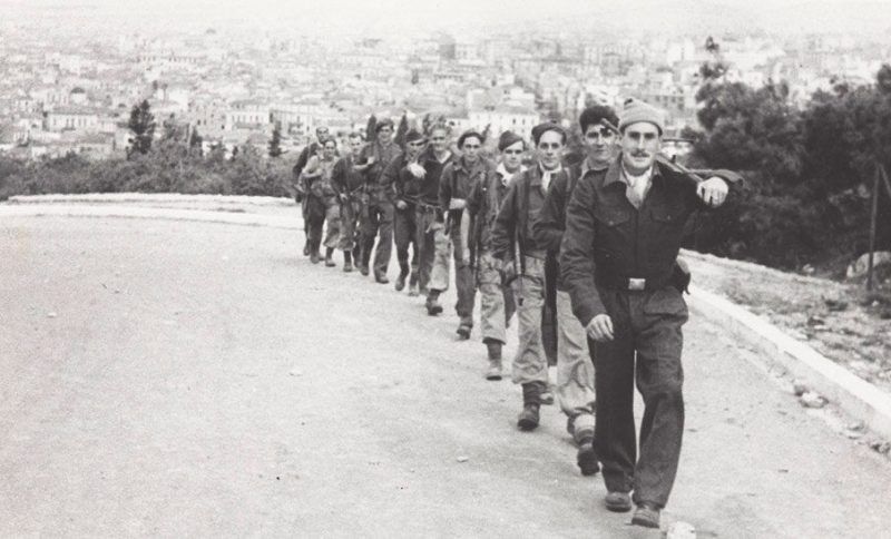Коммандос в Афинах. 1944 г.