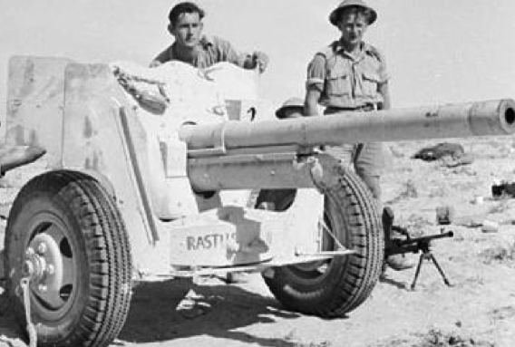 Противотанковая пушка QF-6 pdr 7 cwt. 1941 г. 