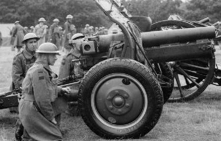 Полевая гаубица QF- 4.5 inch. 1941 г. 