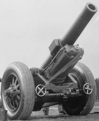 203-мм тяжелая гаубица BL-8 inch. 1941 г. 