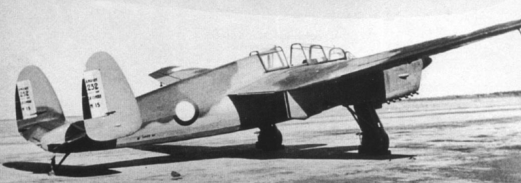 Учебно-тренировочный самолет Hanriot H-232.2. 1940 г.