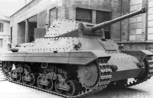 Средний танк Carro Armato Pesante P-26/40. 1943 г.