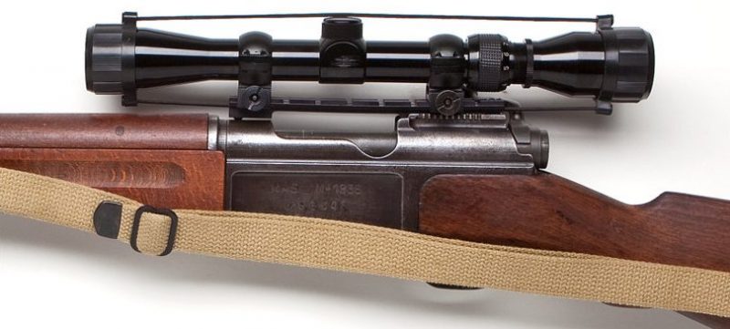 Винтовка MAS 36 со снайперским прицелом Tasco Pronghorn 3-9x32.