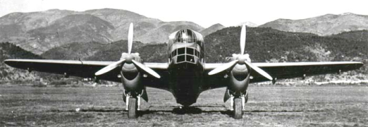 Бомбардировщик Piaggio P.32. 1942 г. 