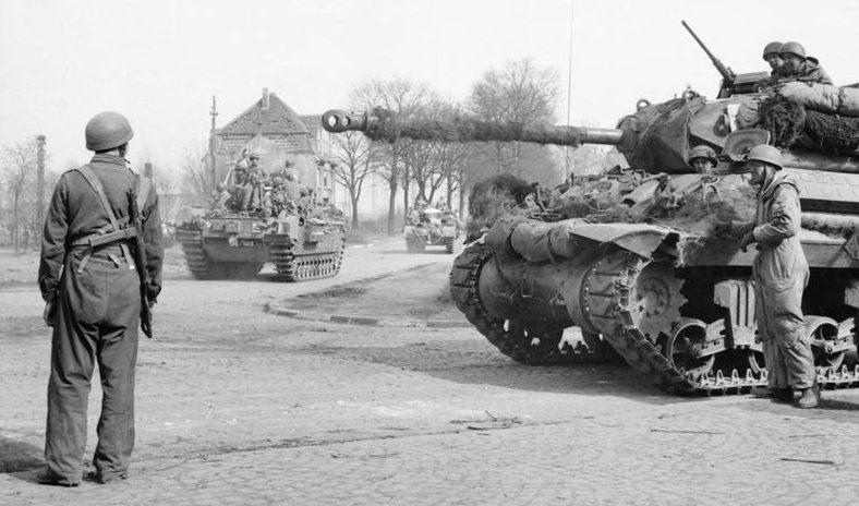 САУ Ахиллес - истребитель танков. 29 марта 1945 г. 