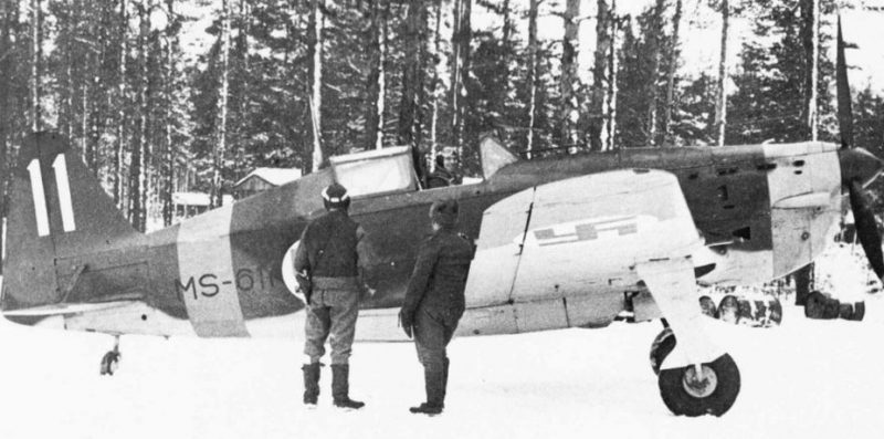 Истребитель Morane-Saulnier MS.410. 1944 г.