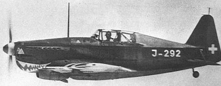 Истребитель Morane-Saulnier MS.412. 1944 г