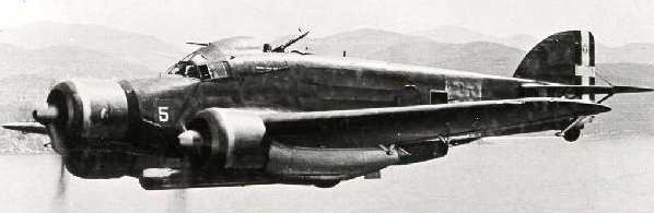 Бомбардировщик SM.79 Sparviero. 1944 г. 